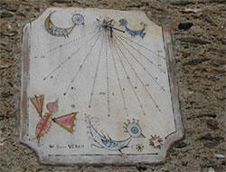 Un cadran solaire à Saint-Véran